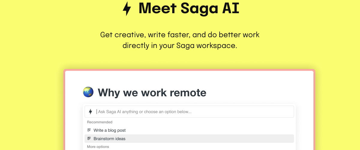 Saga.so AI